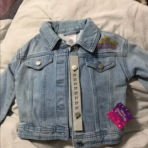 Disney princess Toddler Jean jacket size 3T